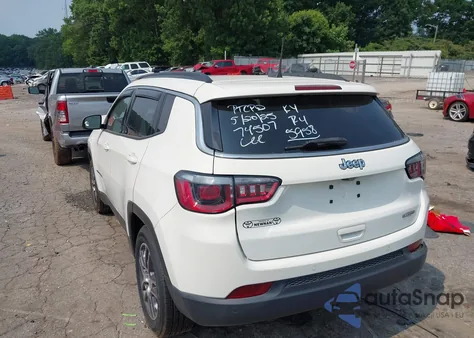 2020 Jeep Compass Sun And Wheel Fwd из США, поврежденный, VIN 3C4NJCBB2LT205958